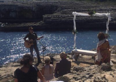 Hochzeitssänger Mallorca Strand Beach Trauung